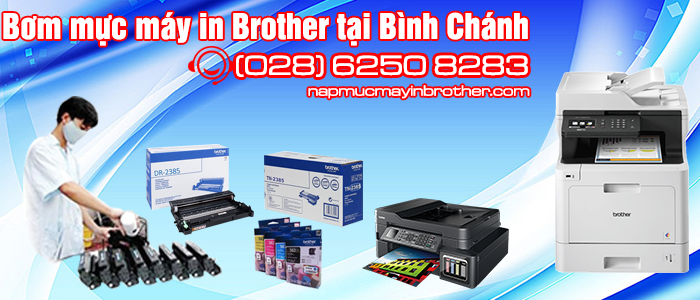 Bơm mực máy in tại Bình Chánh nhanh chóng
