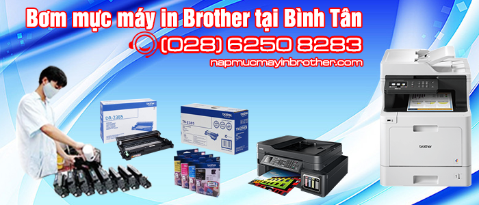 Bơm mực máy in tại quận Bình Tân giá rẻ