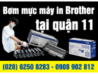 Bơm mực máy in Brother tại quận 11