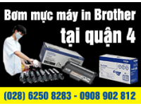 Bơm mực máy in Brother tại quận 4