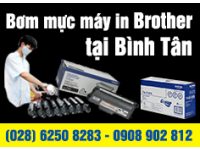 Bơm mực máy in Brother tại quận Bình Tân