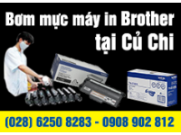 Bơm mực máy in Brother tại huyện Củ Chi