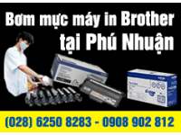 Bơm mực máy in Brother tại quận Phú Nhuận