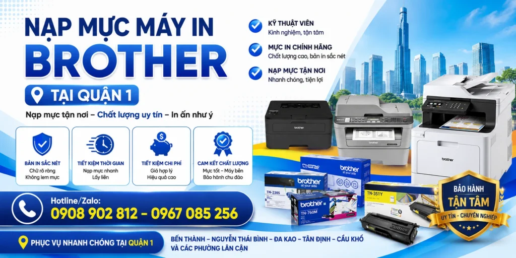 Dịch Vụ Nạp Mực Máy In Brother Quận 1 Uy Tín Giá Rẻ Dịch Vụ Nạp Mực Máy In Brother Quận 1 Uy Tín Giá Rẻ