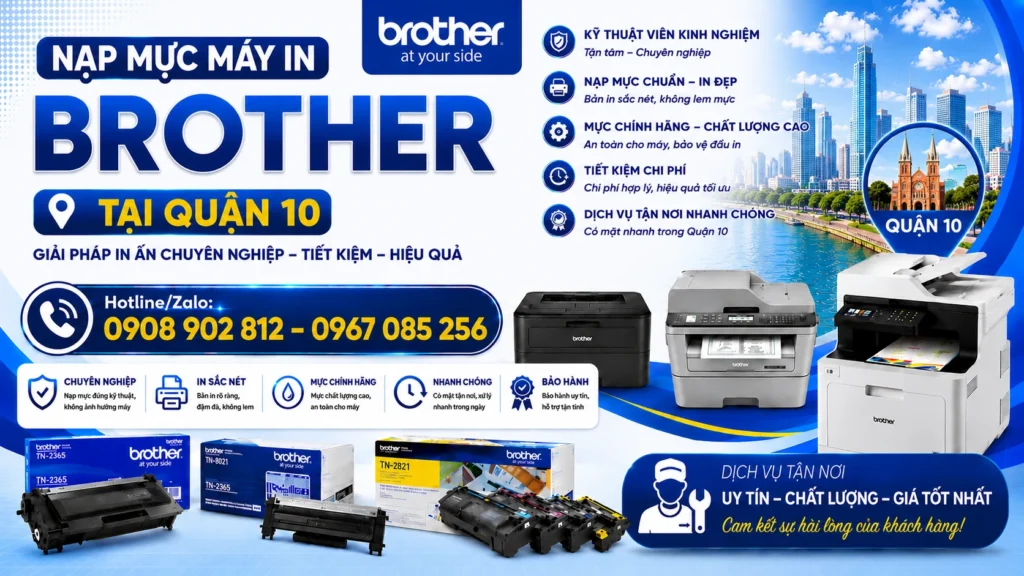 Nạp mực máy in Brother Quận 10 | Bao Reset, Uy Tín Giá Rẻ Nạp mực máy in Brother Quận 10 | Bao Reset, Uy Tín Giá Rẻ